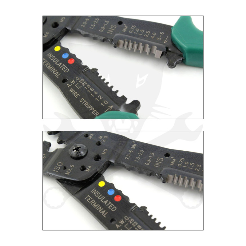 Fogó, saruzó - többcélú 245 mm 6 funkciós kivitel