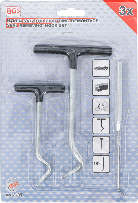 Tömítés eltávolító 3 db-os készlet