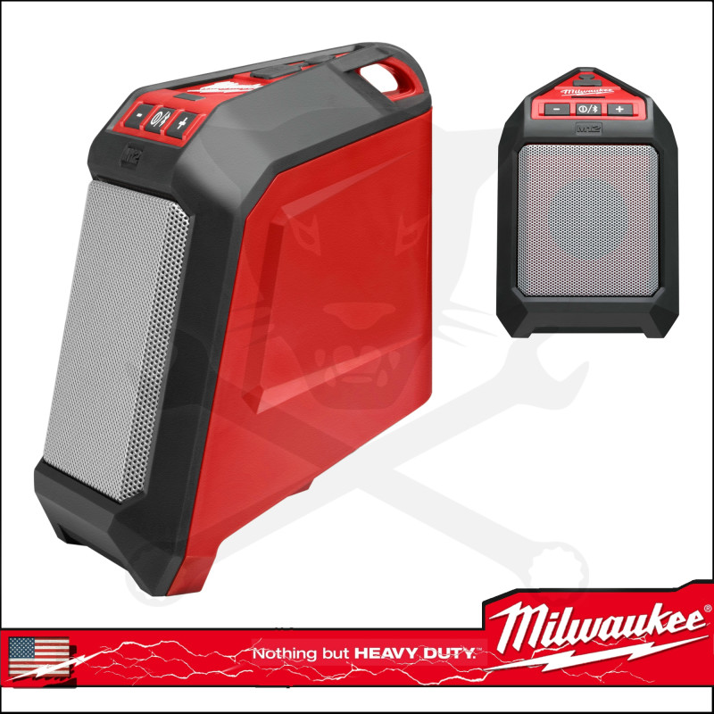 Hangszóró, akkus M12 4.0Ah 105.5x153 mm BLUETOOTH, IP65 - Milwau (M12 JSSP-0)