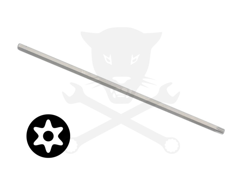 Bit torx 5/16" T50*200 mm hatágú lyukas
