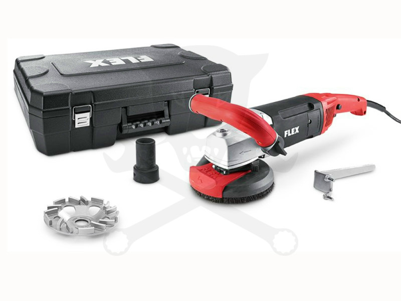 Betoncsiszoló 125 mm 1800 W + gyémánttárcsa FLEX E-jet (LD 18-7 125 R-KTHJ)