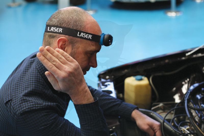 Szerelőlámpa - Fejlámpa LED 01 COB Multifunkc. 2:1 akkus USB +szenzor