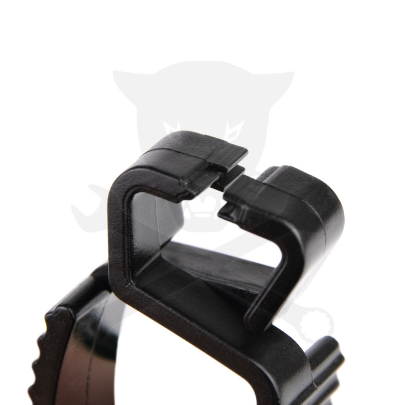 Kesztyűrögzítő csipesz - Fekete