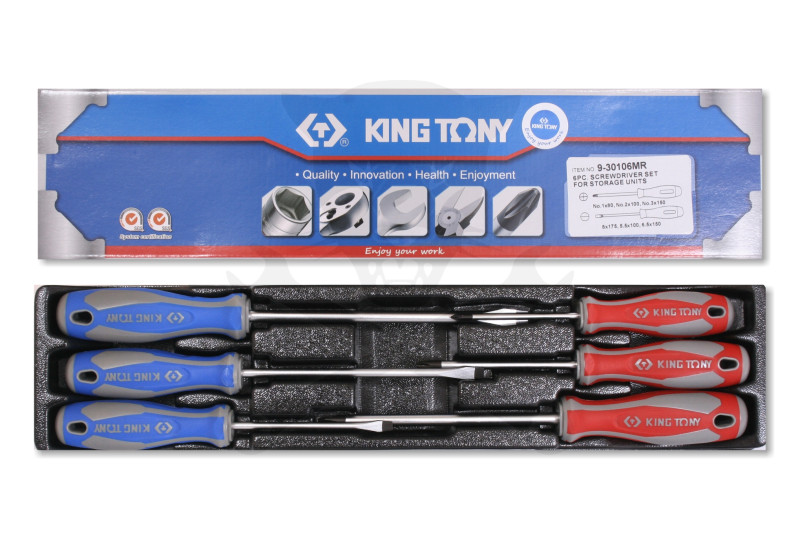 Csavarhúzó készlet 6 db-os King Tony