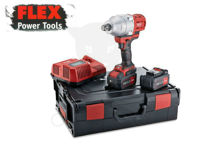 Ütvecsavarozó, akkus 18V 1060 Nm 3/4" 2db 5 Ah + koffer (IW 3-4 18.0-EC 5Ah Set)