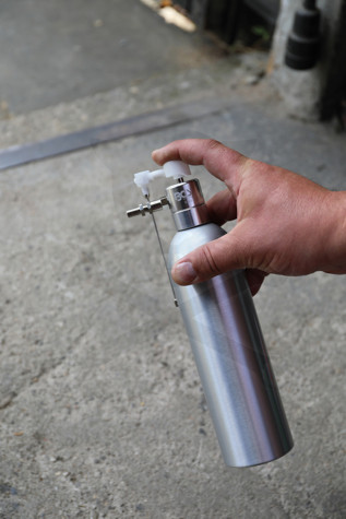 Féktisztító folyadékhoz levegővel utántölthető szóróflakon 650 ml - BGS