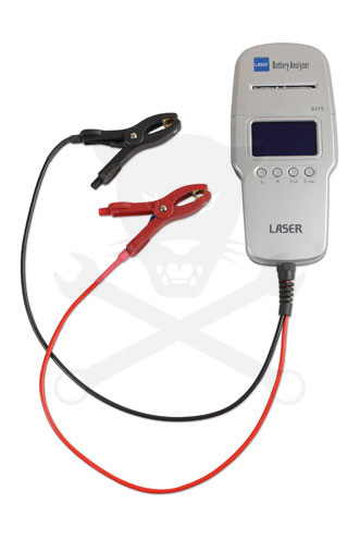 Akkumulátor teszter digitális 12 V -PROFI- beépített nyomtatóval