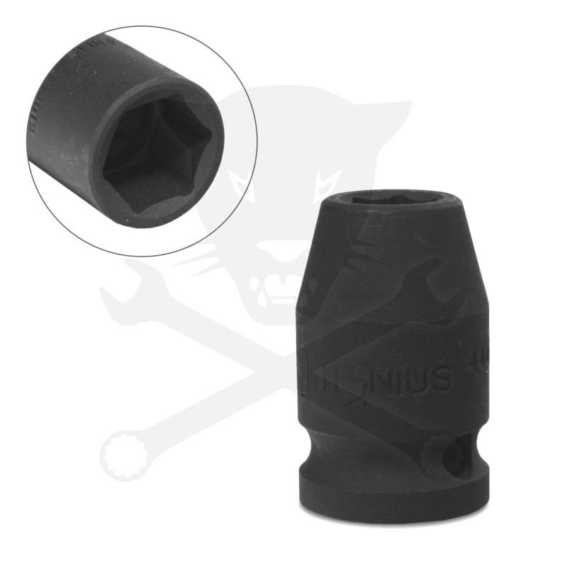 Légkulcsfej 1/2" 6 l.n. 16-os Genius