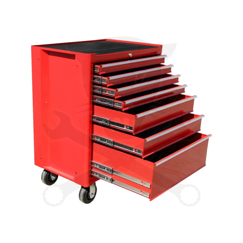 Szerszámos kocsi 7 fiókos - tálcáshoz alkalmas - kivitel