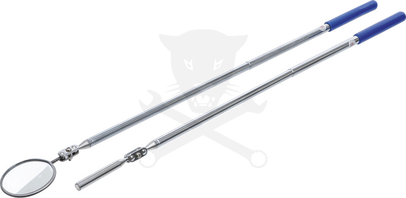 Tükör 50 mm teleszkópos max. 412 mm + mágneses felszedő 2 db-os készlet