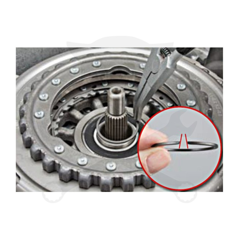 Fogó seeger speciális zárógyűrűhöz-kardántengely-hajlított 30 fok BGS