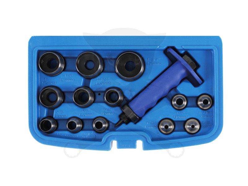 Tömítés kivágó és lyukasztó készlet 14 db-os 5-35 mm