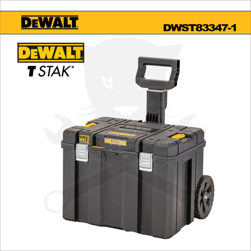 Szerszámos láda, guruló - TSTAK - IP54 vízálló - DeWalt