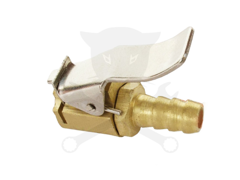 Gumiabroncs nyomásmérő-kerékfúvató-hoz szelepes töltőfej 8-as