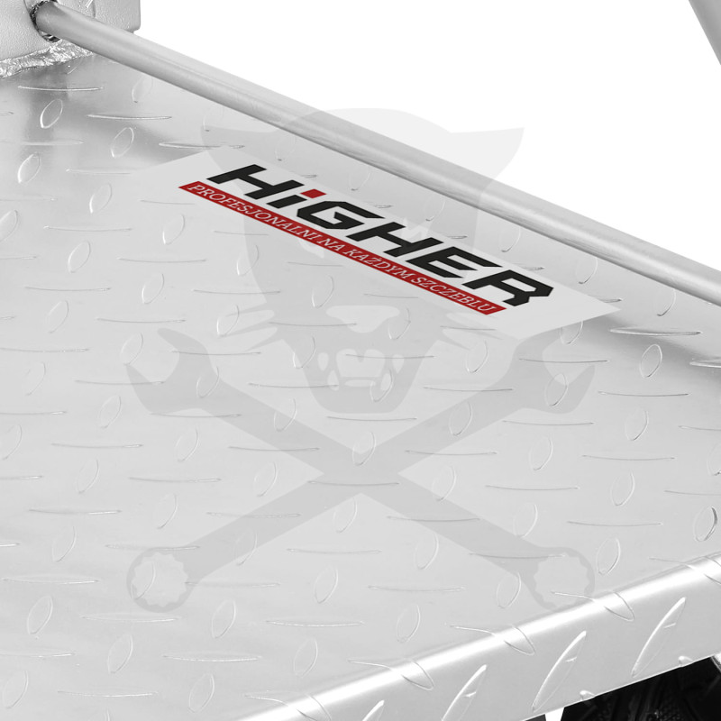 Kézikocsi 500 kg terhelhetőség -összecsukható- Nagy kerekű -HEAVY DUTY