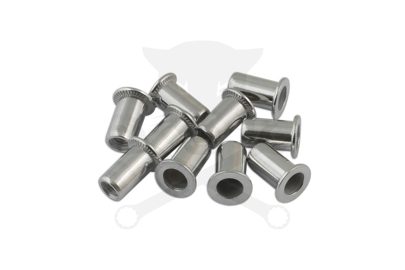 Szegecsanya készlet 40 db-os Aluminium M3-M4-M5-M6