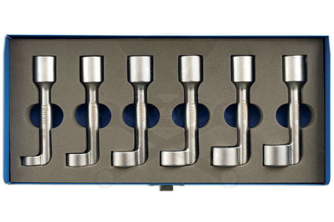 Üzemanyagcső kulcs készlet 6 db spec. nyitott 12-14-16-17-18-19 mm