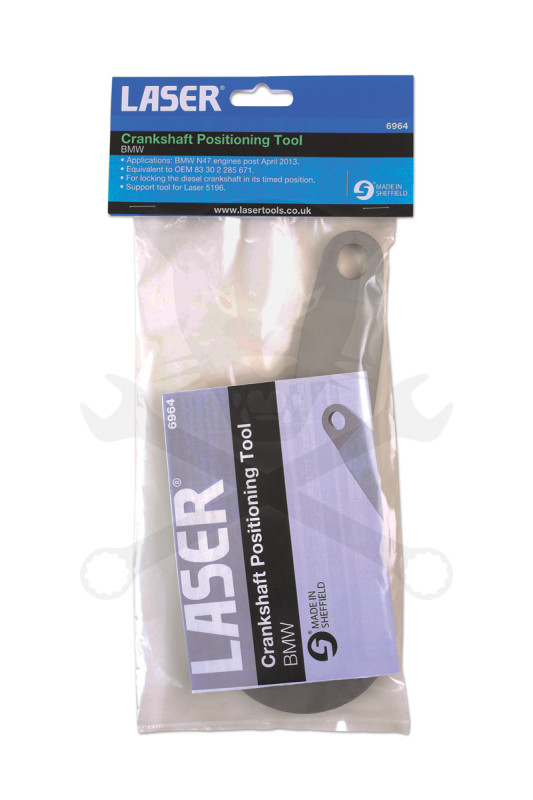 Vezérlésrögzítő - főtengely pozícionáló célszerszám BMW N47 1.6D/2.0D