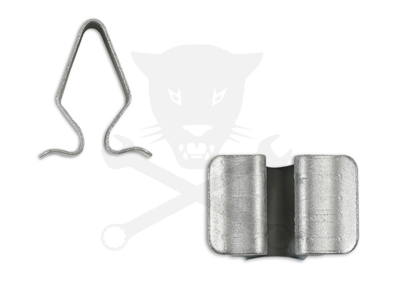 Acél fémrögzitő klipp műanyag kárpit. VW 10 db