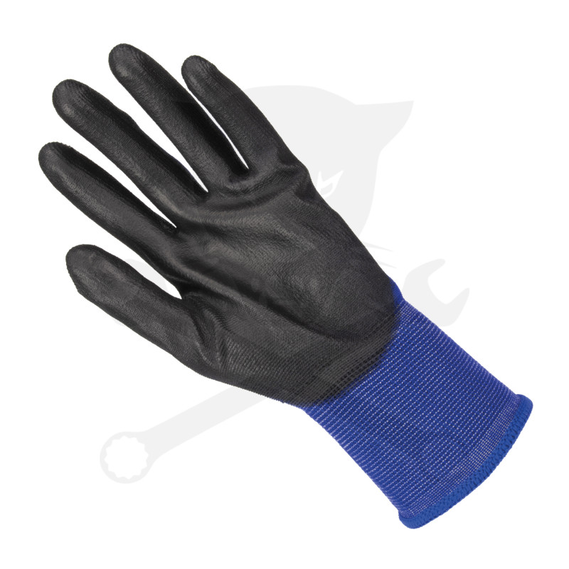 Kesztyű - szerelőkesztyű - Genius kék XXL-es 11-es