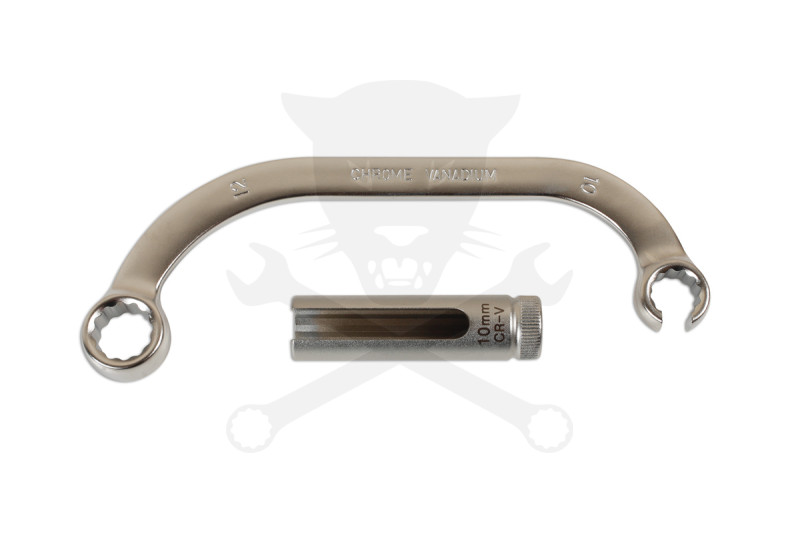 Szerelőkulcs készlet VAG turbójavításhoz spec.hajlított+nyitott -TS20