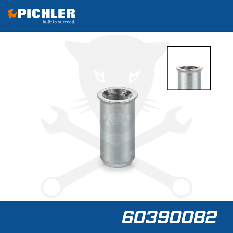 Pichler porlasztó hegy-furat vakdugó 8 mm-es peremmel - 1 db