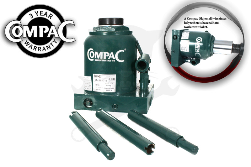 Olajemelő 50 tonnás Compac
