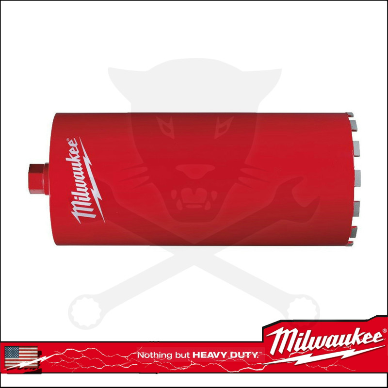 Koronafúró, gyémántszegmenses 250 x 450 mm 5/4" UNC Milwaukee