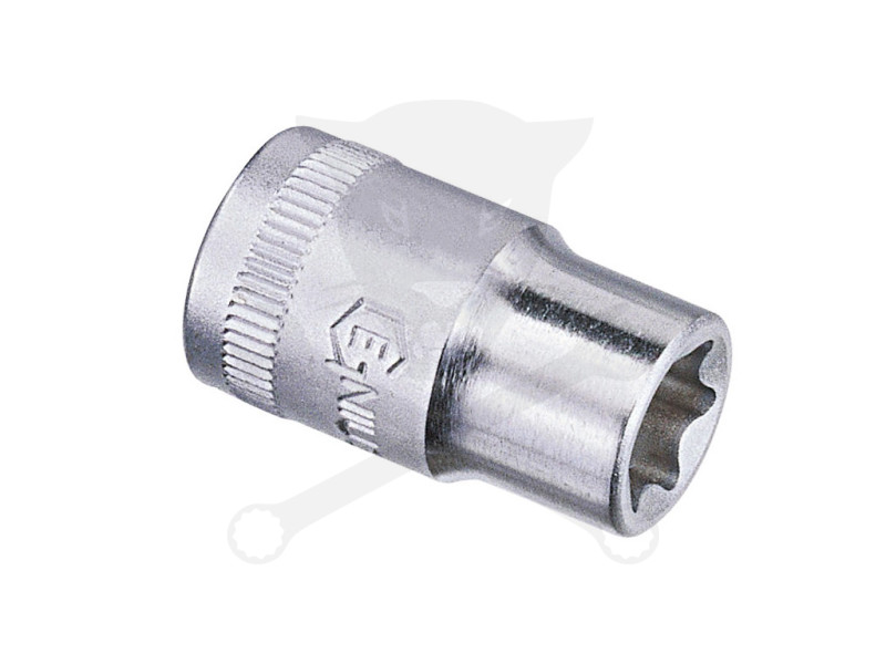 Dugókulcs - crowafej 1/2" belső torx E14 Genius