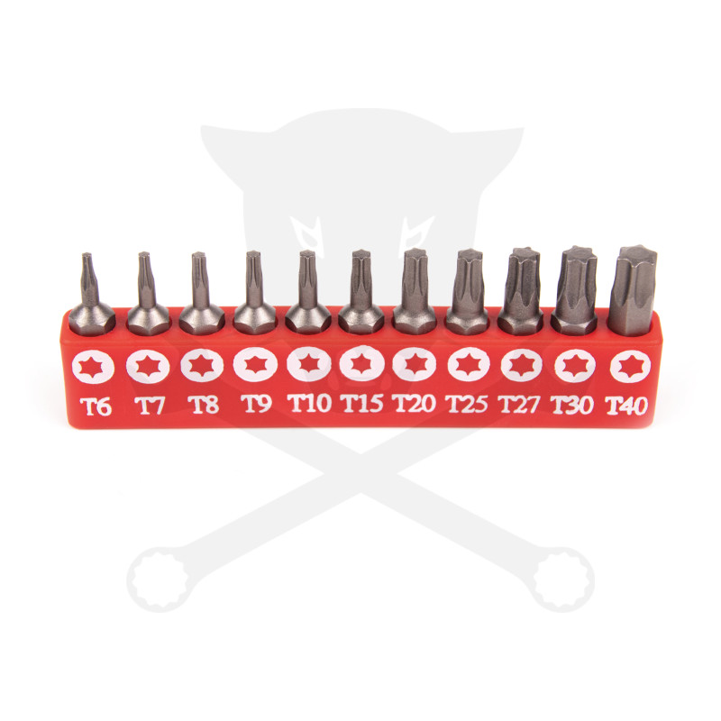 Bit készlet 11 db-os torx Genius