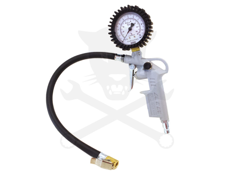 Gumiabroncs nyomásmérő - kerékfúvató HITELESÍTHETŐ Fém