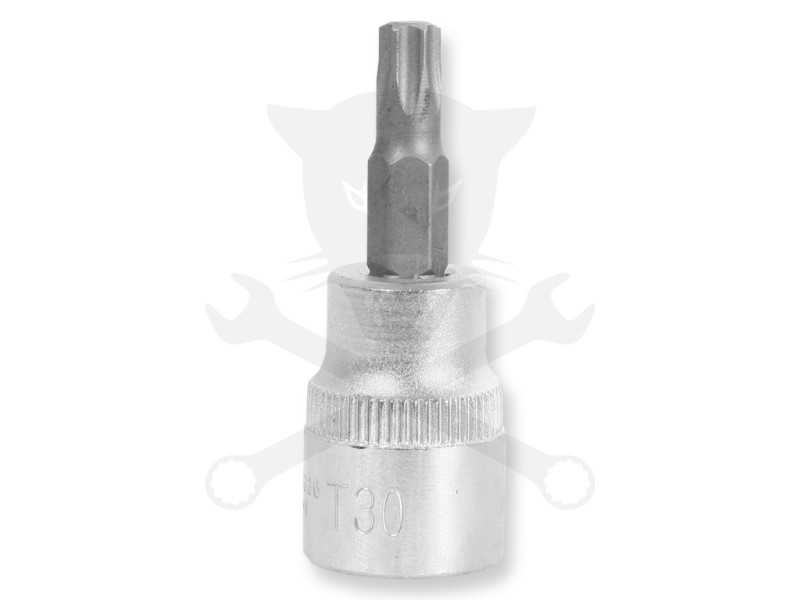 Rátűzőkulcs - crowa+bit 3/8" torx T30