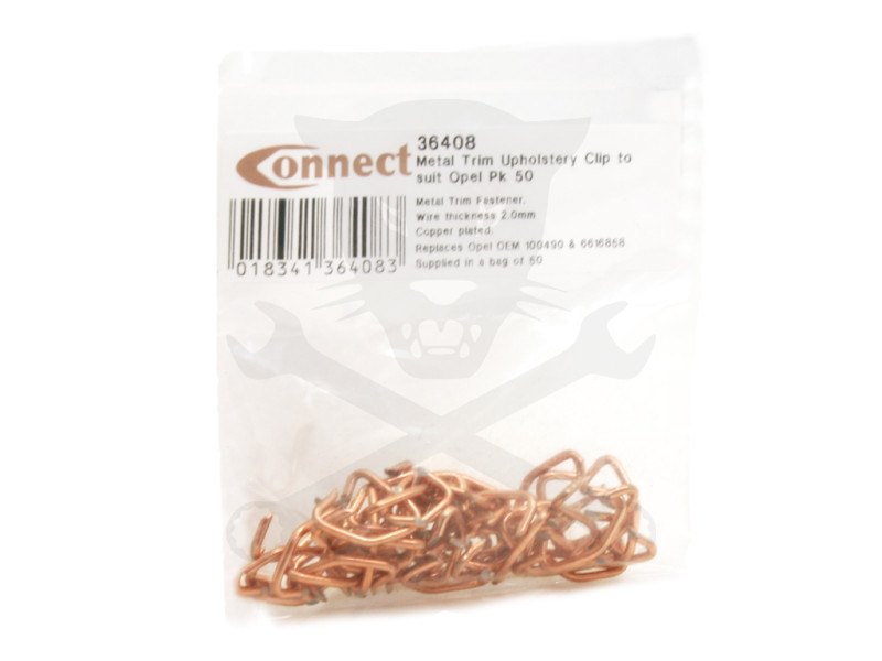 Fém kárpit-kapocs készlet 50 db kapocs 2.0 mm-es - Opel