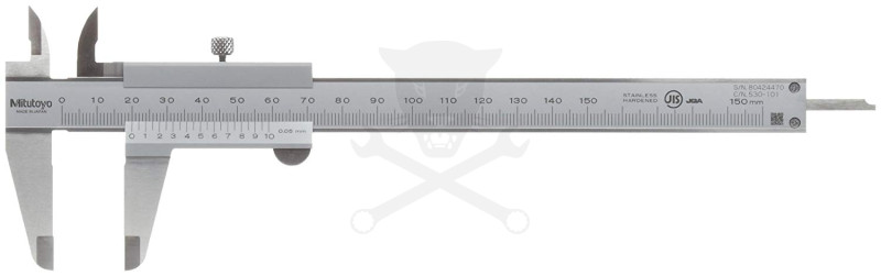 Tolómérő 150 mm - 0,05 mm - mélységmérővel - Mitutoyo