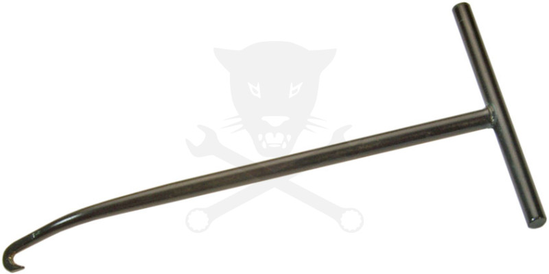 Rugó beakasztó szerelőkampó BGS