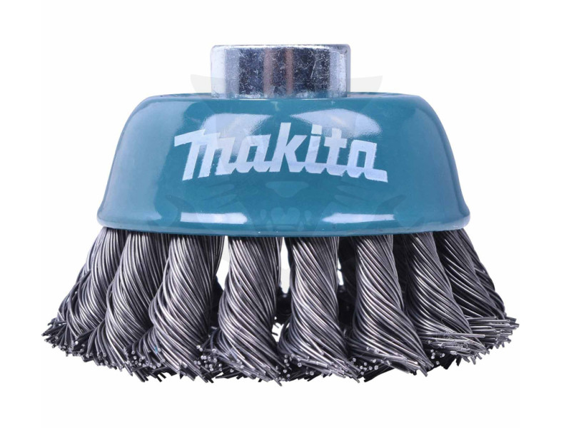 Drótkorong, fonott 75 mm M14 kúpos- Makita