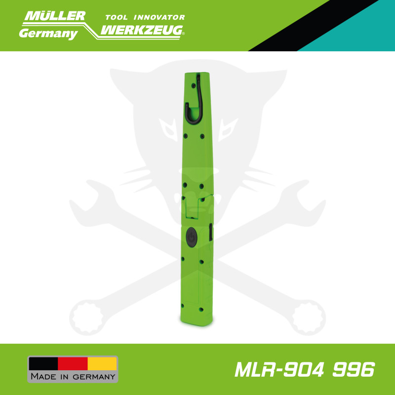 Szerelőlámpa LED 10+1 LED profi, 600 Lumen, akkus+aszt.dokkoló BF22