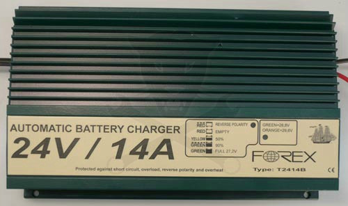 Akkumulátor töltő FRX 24V - 14A - Full Automata - Profi