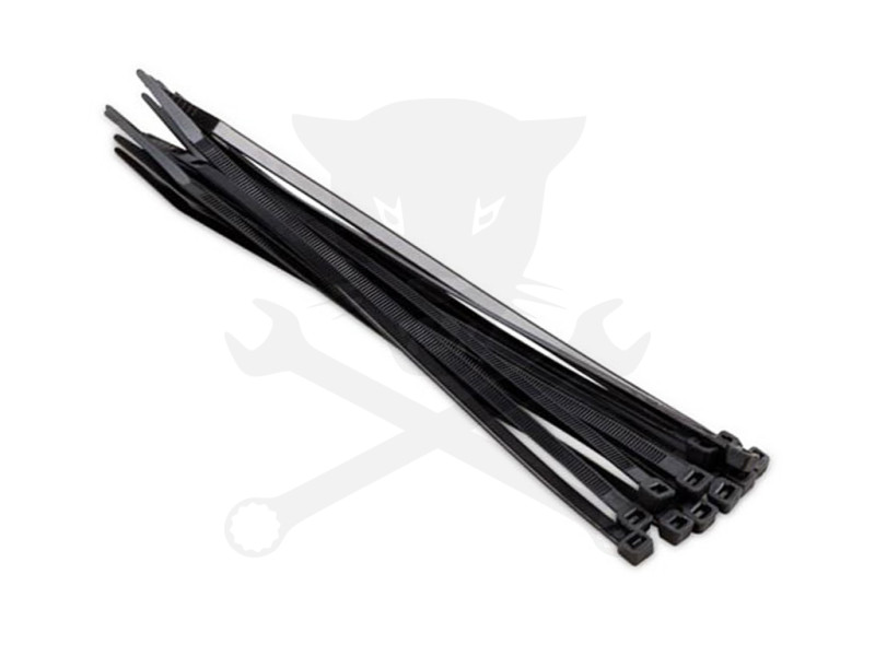 Kábelkötegelő 3,5x200 - Fekete - SMA