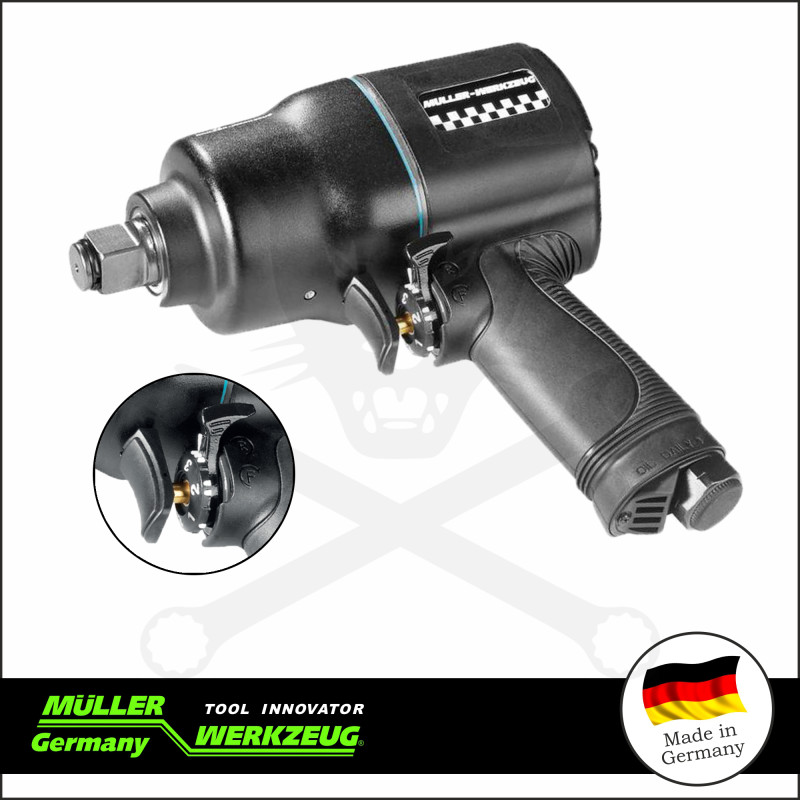 Légkulcs 3/4" 2600 Nm Lazítás - 2000 Nm Meghúzás 3 seb. - MÜL