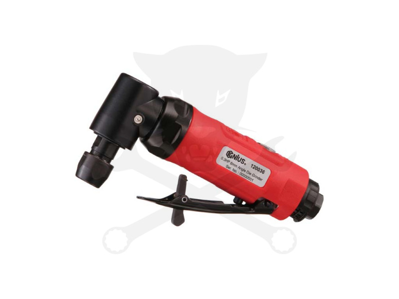 Levegős egyenes csiszológép - turbómaró 1/4" - 90°-os fejjel - Genius