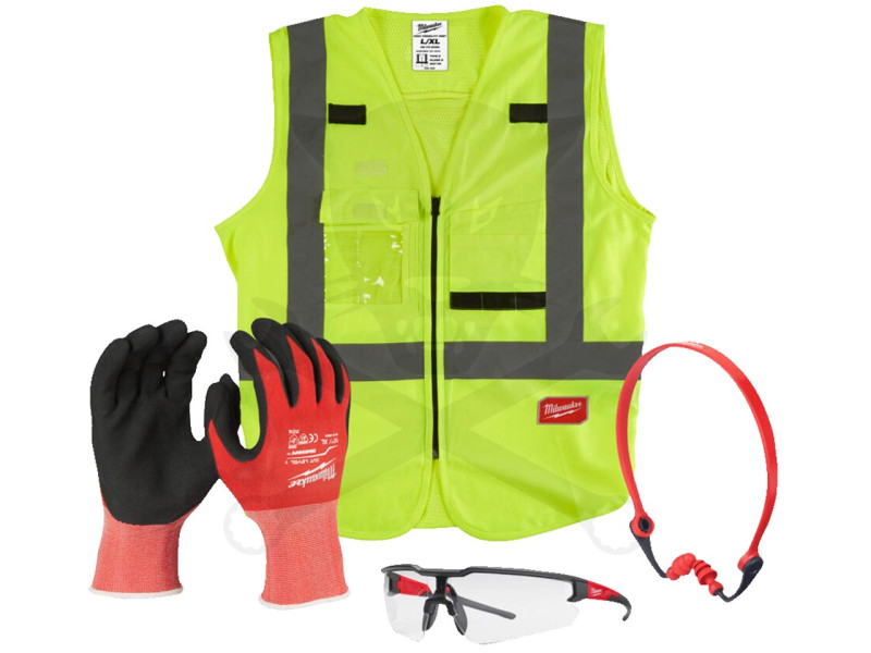 Munkaruha építkezéshez 4 db-os készlet XL-es - Milwaukee