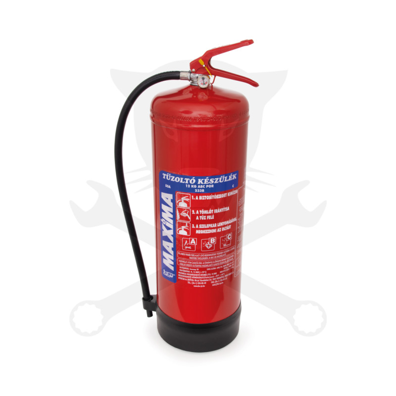 Porral oltó tűzoltókészülék 12 kg-os - Maxima