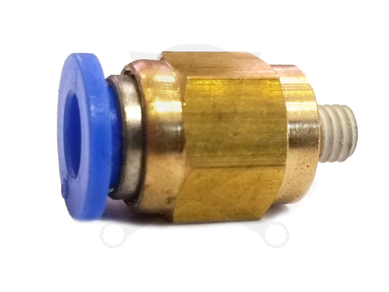 Levegős csatlakozó műanyag csőhöz 4 mm - KM- M5