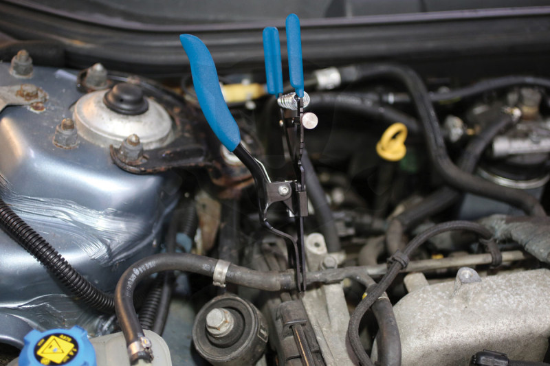 Üzemanyag gumi és műanyag cső lehúzó fogó - Laser