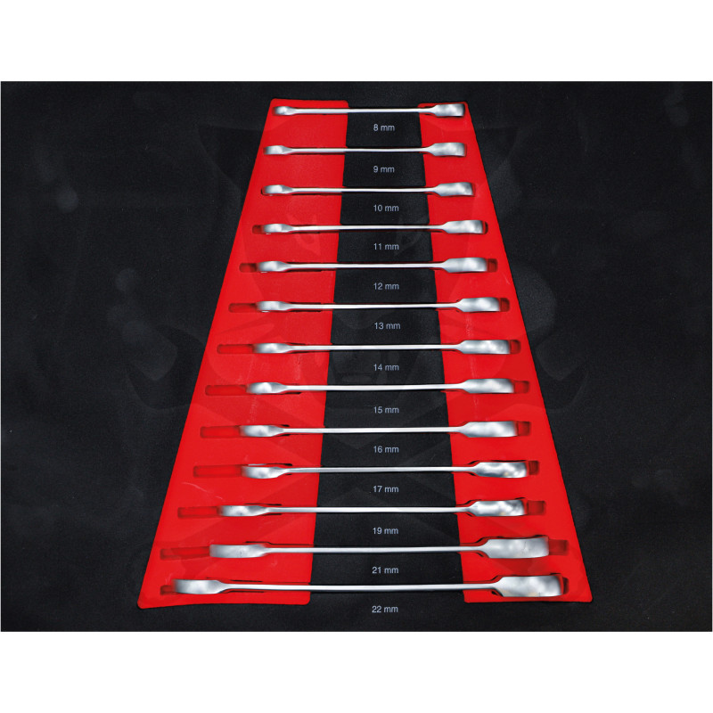 Szerszámos kocsi gyári-felszerelt 250 db-os 7 fiókos szekrény - BGS