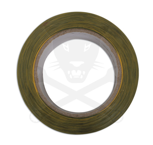 Jelzőszalag sárga-fekete 33 méter x 50 mm öntapadós - Laser