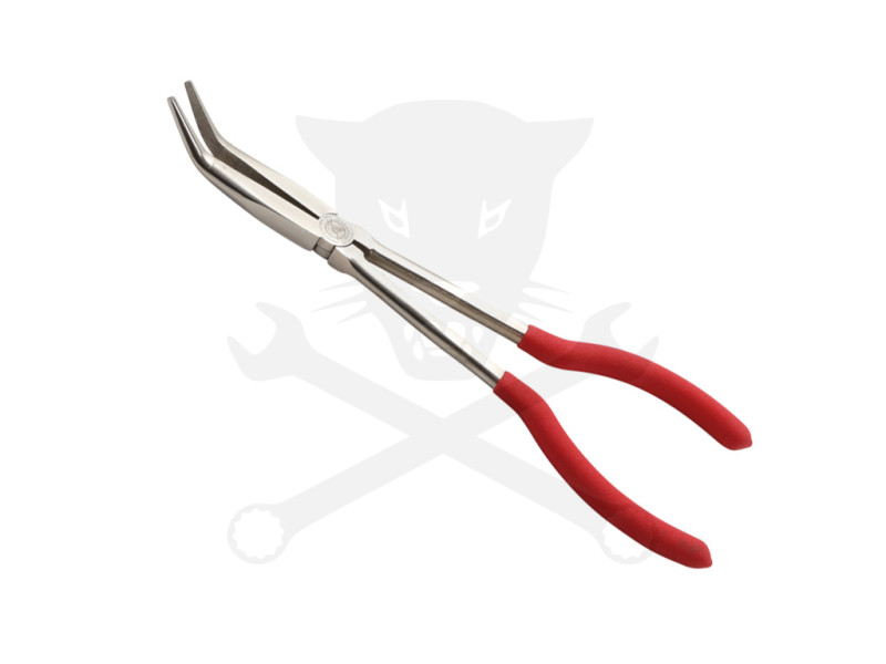 Fogó hosszúcsőrű - XXL hosszú 280 mm - 45°-os