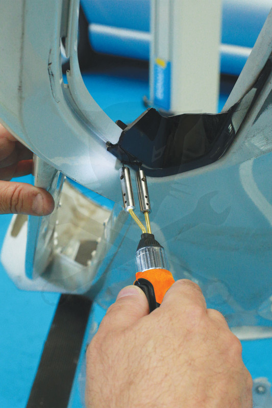 Műanyag hegesztő és műanyag elem tűzőgép készlet 2in1 -akkus- Power Tec