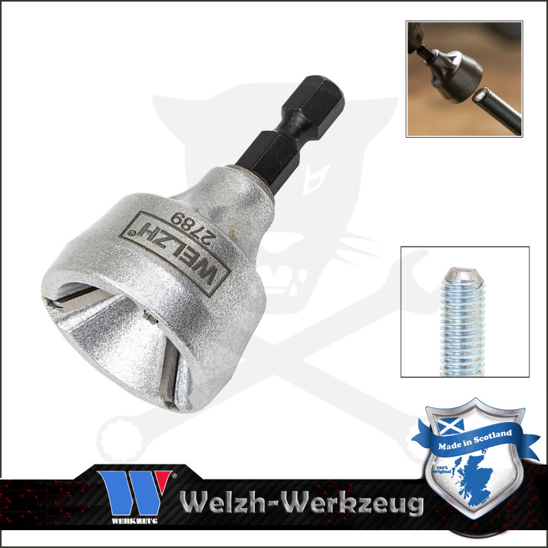 Sorjázó, külső menetes 3-19 mm tőcsavar, gömbfejcsavar, stb.-fúrógépbe